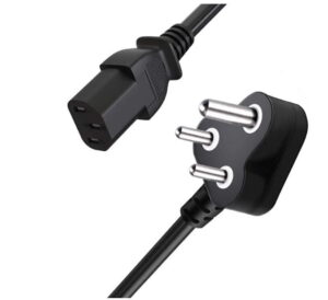 Champion Desktop Power Cord 3 Pin Power Cable (Black)