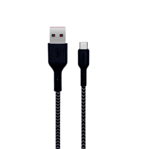 Champion USB-A to Type-C 2.4A Fast Charging Cable Braided -1m