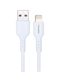 Champion USB (A) to Lightning (iPhone) 3Amp Data Sync & Charging Cable PVC 1M