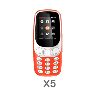 Compact 2G Featur Phone with Camera, MP3 Player & 16GB Expndable Memory