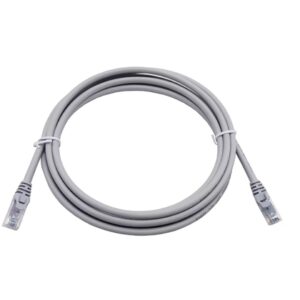 Champion CAT6 RJ45 Ethernet Patch Cord Cable for High-Speed Gigabit LAN, Network & Internet Connection Grey