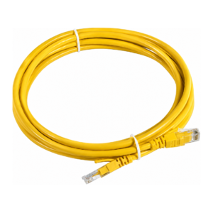 CAT 6 RJ45 Ethernet Cable High-Speed Gigabit LAN Cable, Network Cable, Internet Cable-Yellow