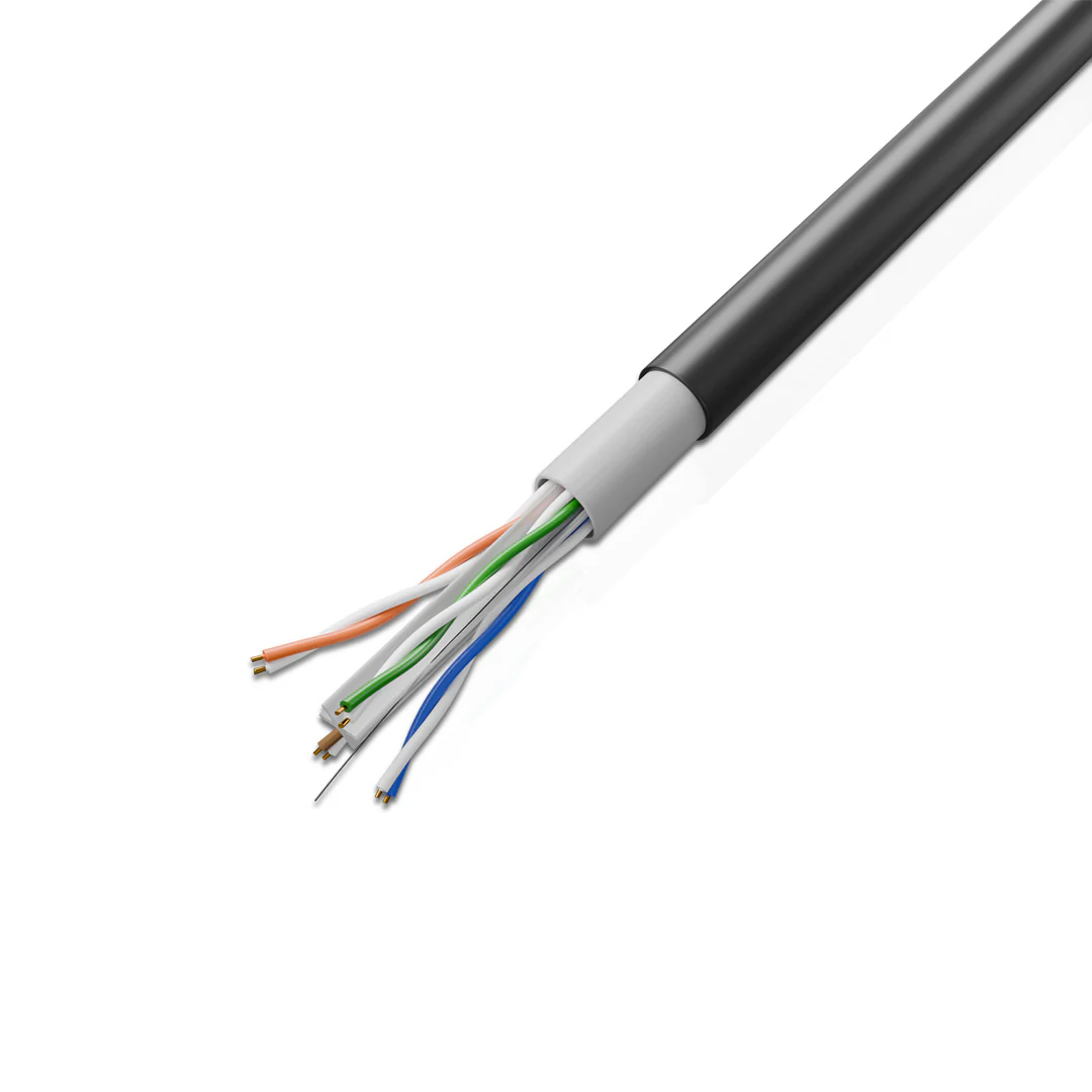 Champion CAT6 CCA Outdoor Double Jacket 0.18CCA 0.45MM Conductor, 300 Meter Roll, High-Speed Gigabit Ethernet Cable for Networking, CCTV, Routers & Switches - Image 2