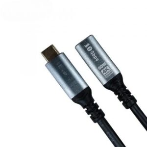 Champion Type C To C Extension Cable (3.1) Male To Female (Metal) | 10 GBPS | 4K UHD