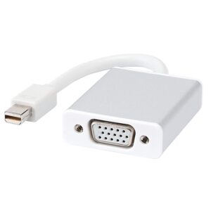 Mini DisplayPort (Mini DP) to VGA Converter Adapter