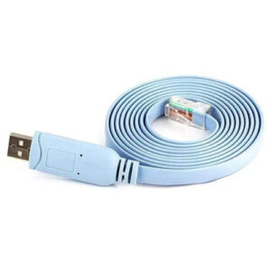 USB 2.0 Male to RJ45 Male Console Cable | USB Console Cable 1.8M USB 2.0 to RJ45 Debug Line